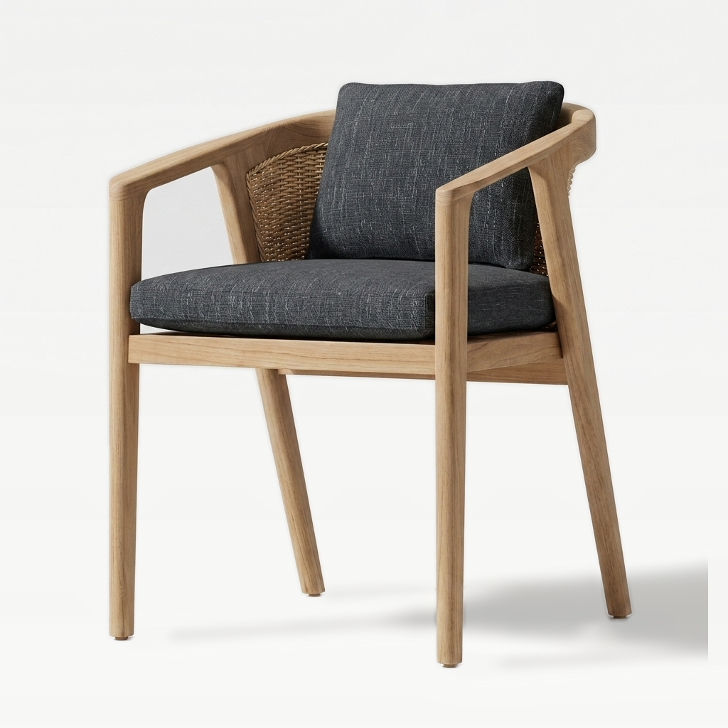 Natural Teak / Graphite Linen | hero